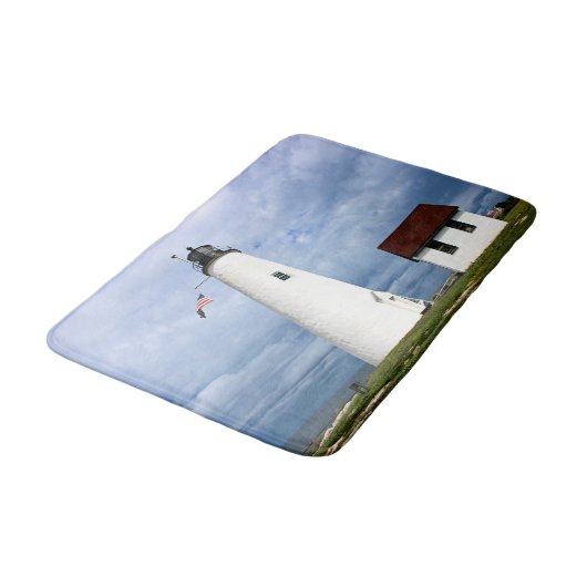 Bakers Island Lighthouse, Massachusetts Badmat (Gekanteld)