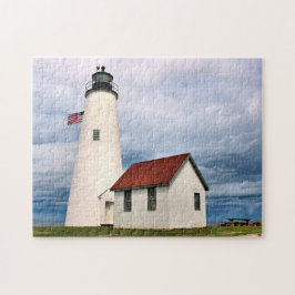 Bakers Island Lighthouse, Massachusetts MA Puzzle Legpuzzel