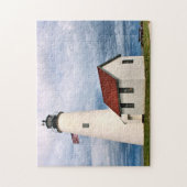 Bakers Island Lighthouse, Massachusetts MA Puzzle Legpuzzel (Verticaal)