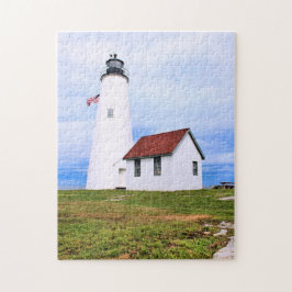 Bakers Island Lighthouse, Massachusetts MA Puzzle Legpuzzel
