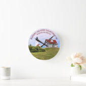 Bakers Island Lighthouse Massachusetts Wall Clock Ronde Klok (Huis)