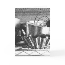 Baker's Rack Blank Note Kaart