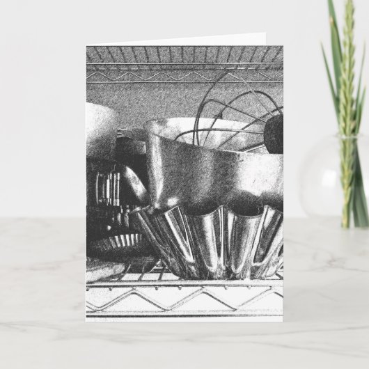 Baker's Rack Blank Note Kaart (Voorkant)