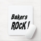 Bakers Rock. Mousepad Muismat (Met muis)