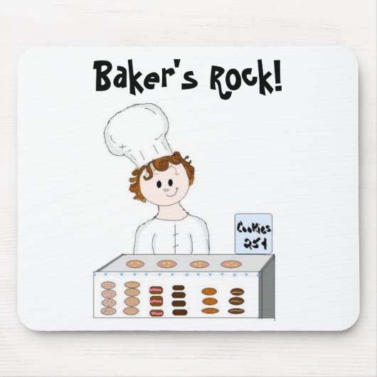Bakers Rock Muismat (Voorkant)