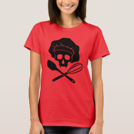Baker's Skull met Toque T-shirt