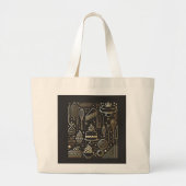 Bakers & taartontwerpers – Elegant & functioneel Grote Tote Bag (Voorkant)