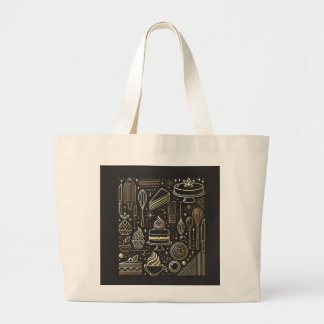 Bakers & taartontwerpers – Elegant & functioneel Grote Tote Bag