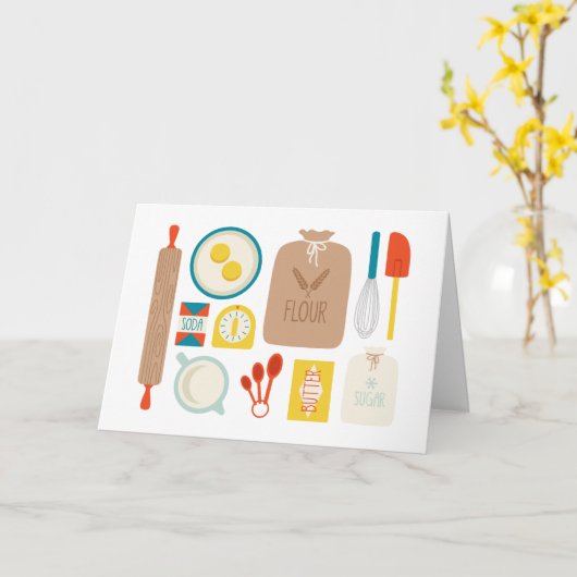 Baker's tafel kaart (Gele Bloem)