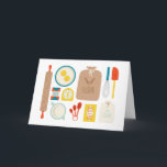 Baker's tafel kaart<br><div class="desc">Bakkerijproducten om een verjaardagstaart te bakken</div>