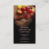 Bakers visitekaartjes (Achterkant)