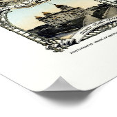 Bakersfield, CA Panoramic Map - 1901 Poster (Hoek)