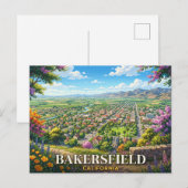 bakersfield california briefkaart (Voorkant / Achterkant)