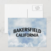 Bakersfield California Briefkaart (Voorkant / Achterkant)