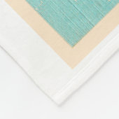 Bakersfield California, groot Letter-Briefkaart Fleece Deken (Hoek)