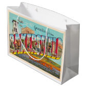 Bakersfield California, groot Letter-Briefkaart Groot Cadeauzakje (Achterkant Gekanteld)