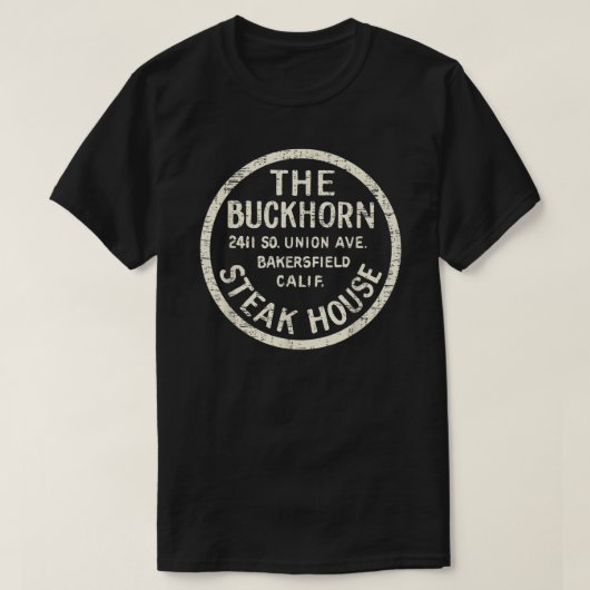 Bakersfield California Restaurant Bar  Adve T-shirt (Design voorkant)