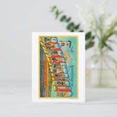 Bakersfield, Californië - grote lettertjes Briefkaart (Staand voorkant)