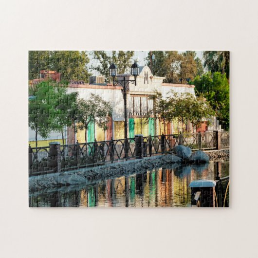 Bakersfield Canal California. Legpuzzel (Horizontaal)