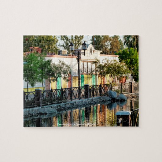Bakersfield Canal Jigzaag Puzzle Legpuzzel (Horizontaal)