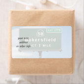 Bakersfield Exit Etiket (Insitu)