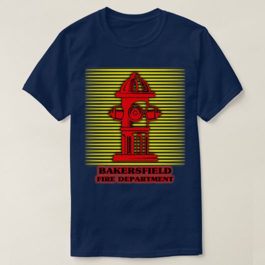 Bakersfield Fire Department Best Gift for Firefigh T-shirt (Design voorkant)
