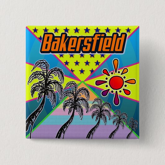 Bakersfield Freedom Button (Voorkant)