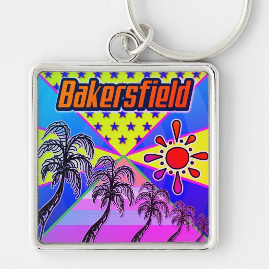 Bakersfield Freedom Sleutelhanger (Voorkant)