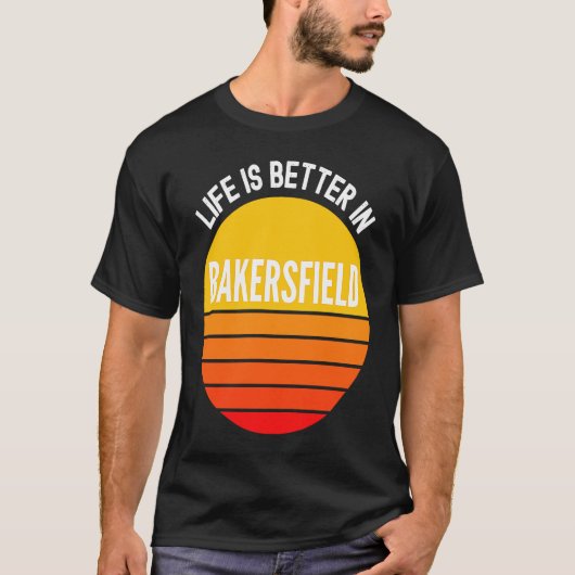 Bakersfield in Bakersfield T-shirt (Voorkant)