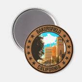 Bakersfield Magneet (Voorkant / Achterkant)
