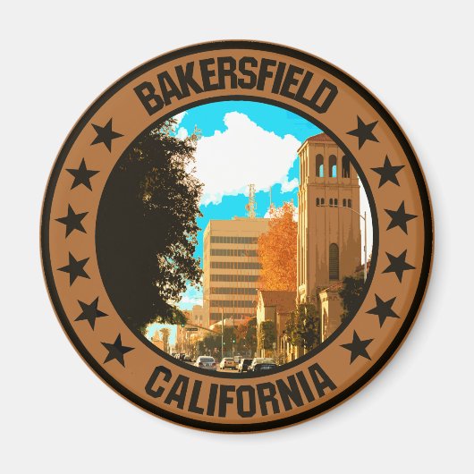 Bakersfield Magneet (Voorkant)