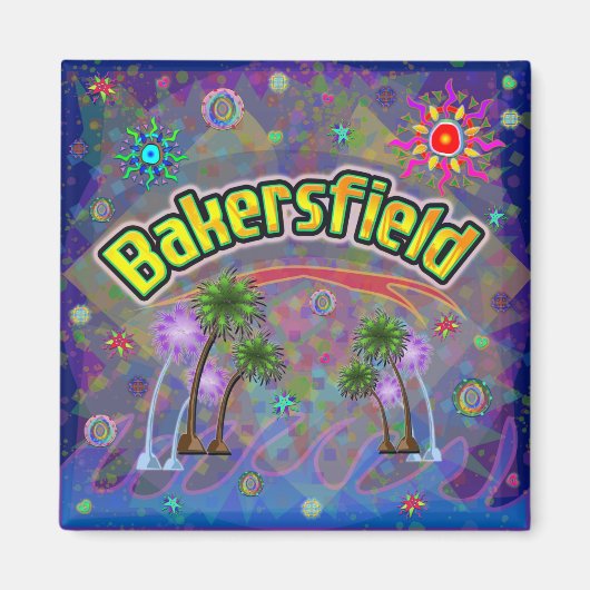 Bakersfield Noble Voyage Magnet (Voorkant)
