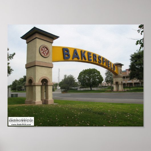 Bakersfield Poster (Voorkant)