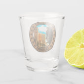 Bakersfield Shot Glas (Achterkant)