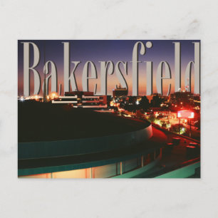 Bakersfield Skyline met Bakersfield in de Sky Briefkaart