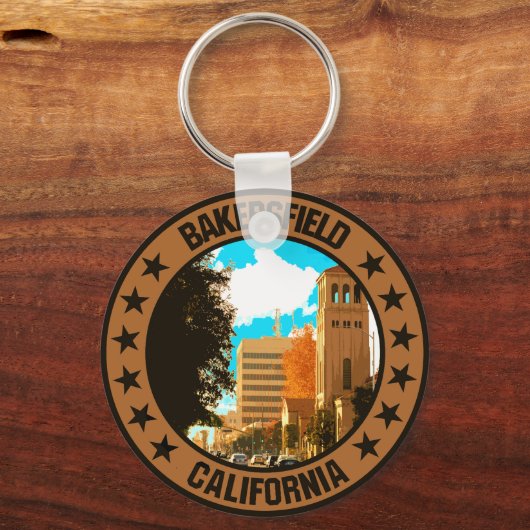 Bakersfield Sleutelhanger (Voorkant)