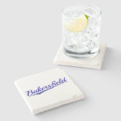 Bakersfield Stenen Onderzetter (Zijkant)