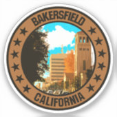 Bakersfield Sticker (Voorkant)