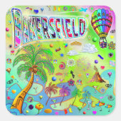 Bakersfield Timeless Melody Sticker (Voorkant)