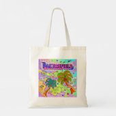 Bakersfield Vacation Target Canvas tas (Achterkant)