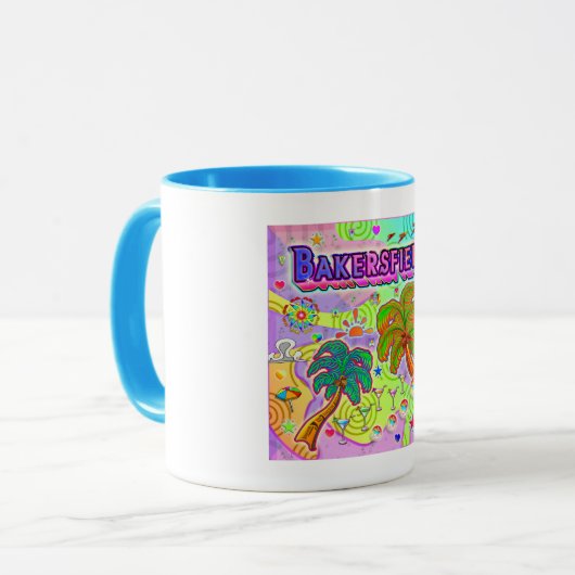 Bakersfield Vacation Target Mok (Voorkant links)