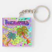 Bakersfield Vacation Target Sleutelhanger (Achterkant)
