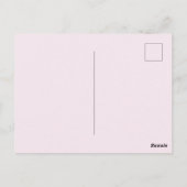 Bakery add message Business name mitt icing Briefkaart (Achterkant)
