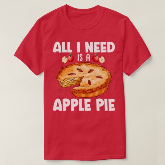 Bakery Apple Lover Apple Pie 9 T-shirt (Design voorkant)