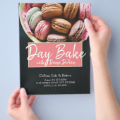 Bakery Bake Event Cafe Chef Flyer (Hand)