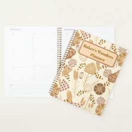 Bakery Bliss: Ambachtelijk Brood & Gerst, Teal, Planner