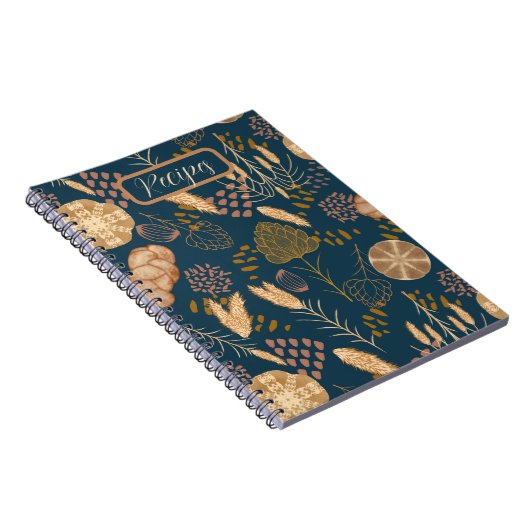 Bakery Bliss: Artisan Bread & Barley, Teal, Recipe Notitieboek (Rechterzijde)