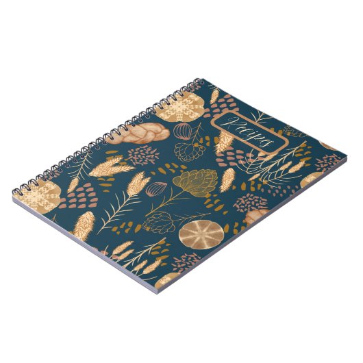 Bakery Bliss: Artisan Bread & Barley, Teal, Recipe Notitieboek (Linkerzijde)