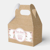 Bakery & Bloem Ambachtelijk Papier Favor Doos Bedankdoosjes (Achterkant)