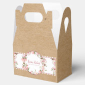 Bakery & Bloem Ambachtelijk Papier Favor Doos Bedankdoosjes (Geopend)
